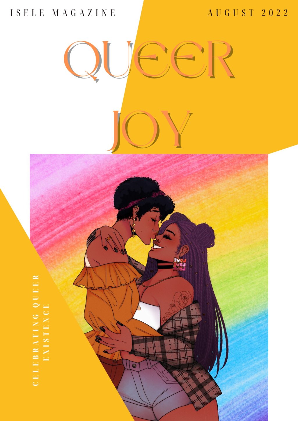 Queer Joy and Isele in&nbsp;Print
