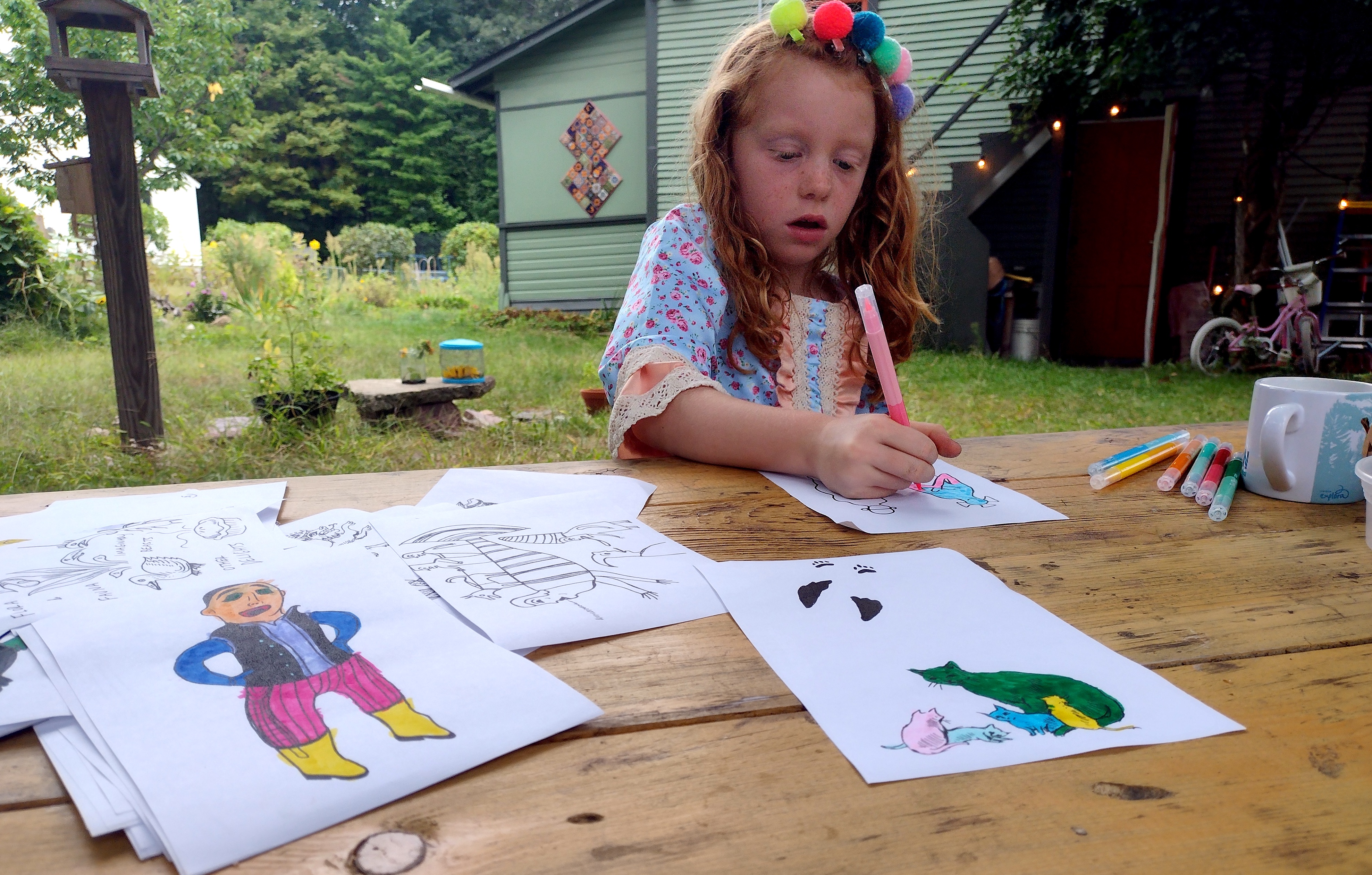 Sketchbook Coloring Book